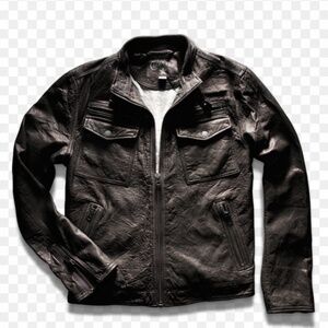 *RARE* Genuine Converse Leather Jacket